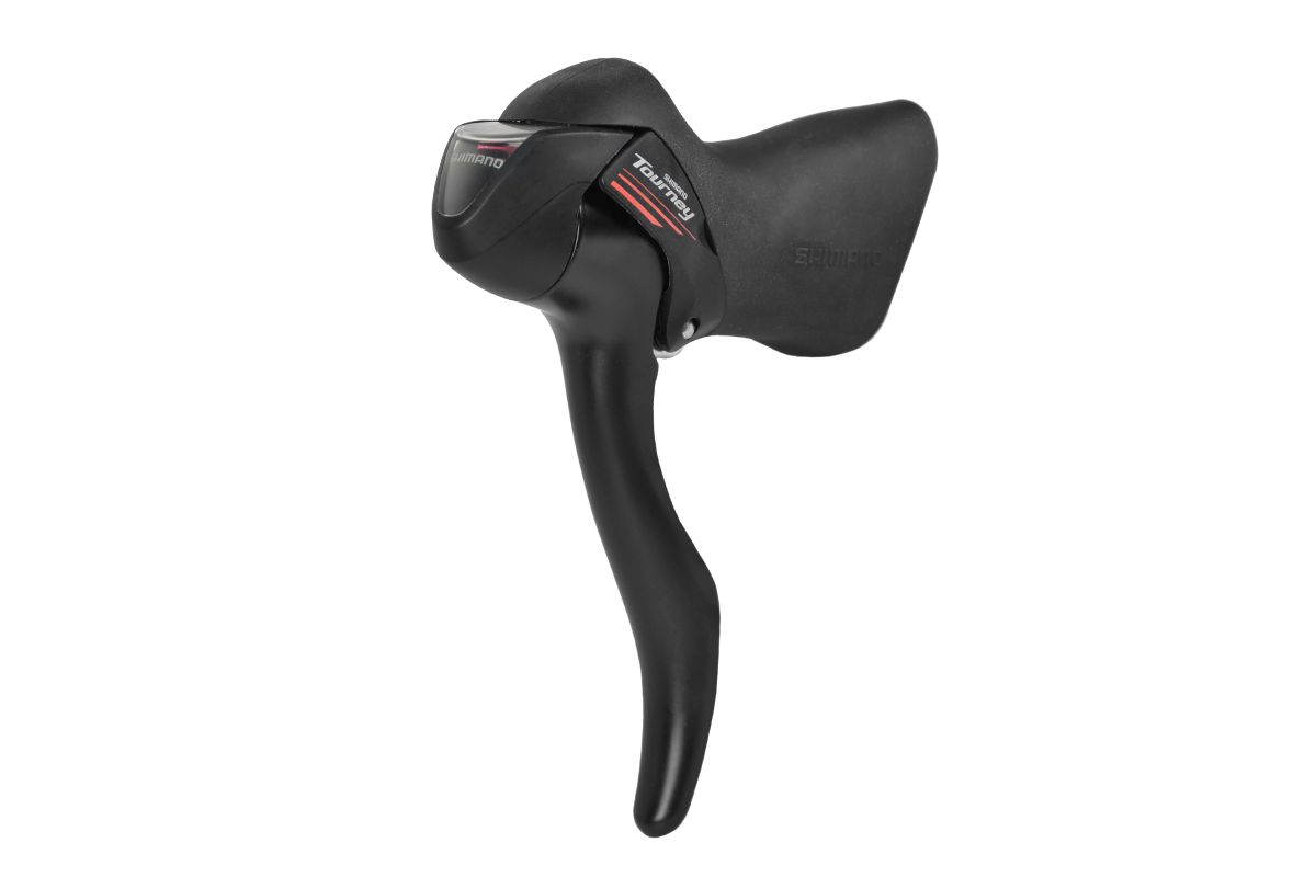 Шифтер/ручка тормоза SHIMANO TOURNEY ASTA070LIX,левая,2-пер,трос 1700мм,руль диам.23.8/24.2мм,шоссе,черный Шифтер/ручка тормоза SHIMANO TOURNEY ASTA070LIX,левая,2-пер,трос 1700мм,руль диам.23.8/24.2мм,шоссе,черный