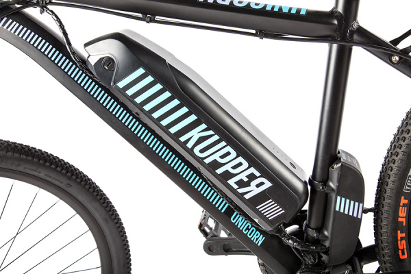 Велогибрид eltreco kupper unicorn с ручкой газа